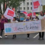 2019-10-19 Warnstreik Wohnpark Kranichstein