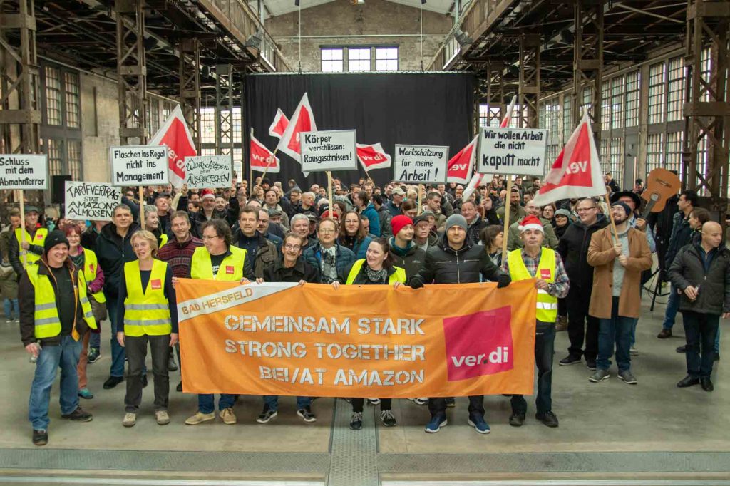 2019-12-21 Streik bei Amazon vor Weihnachten