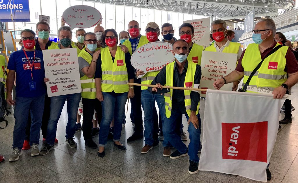 Solidarität mit uns Arbeitnehmern!