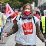 2020-09-30 Tarifrunde OeD Warnstreik Klinikum Hanau und Altenpflegezentrum Rodenbach