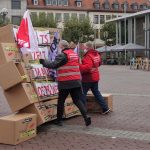 Wir reißen die Ost-West-Arbeitszeitmauer nieder - Streikaktion am 16.10. in Hanau