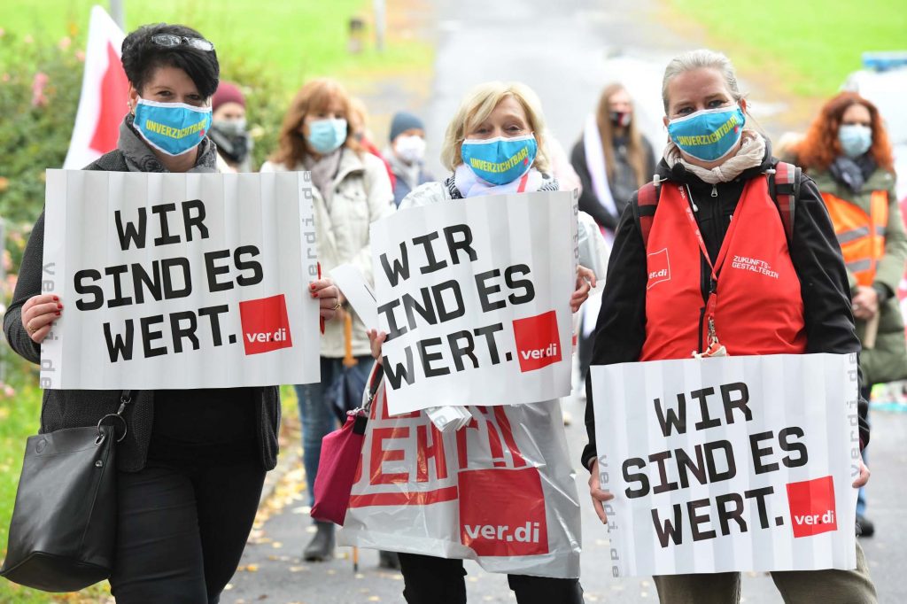 Wir sind es wert - Warnstreik auch in Gelnhausen/Main-Kinzig-Kreis