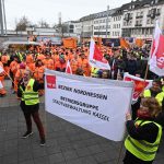 Warnstreik am 15. Februar 2023 in Kassel