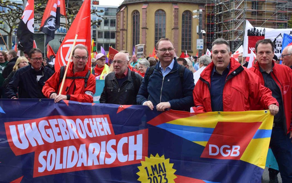 Demoauftakt an der Haupwache