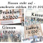 Kundgebung "Demokratie stärken" am 20.01.2024