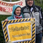 Warnstreik der hessischen Landesbeschäftigten am 5. März 2024 in Wiesbaden