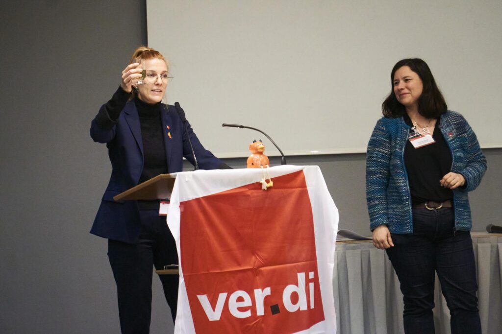 Rede von Natalie Jopen, stell­ver­tre­ten­de Lan­des­be­zirks­lei­te­rin