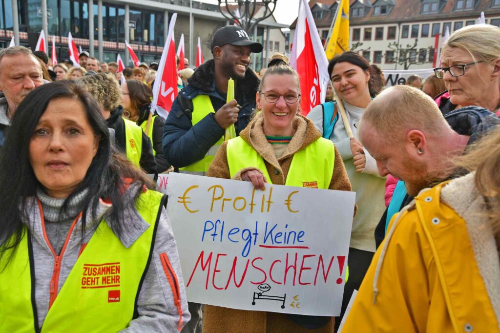 Profit pflegt keine Menschen