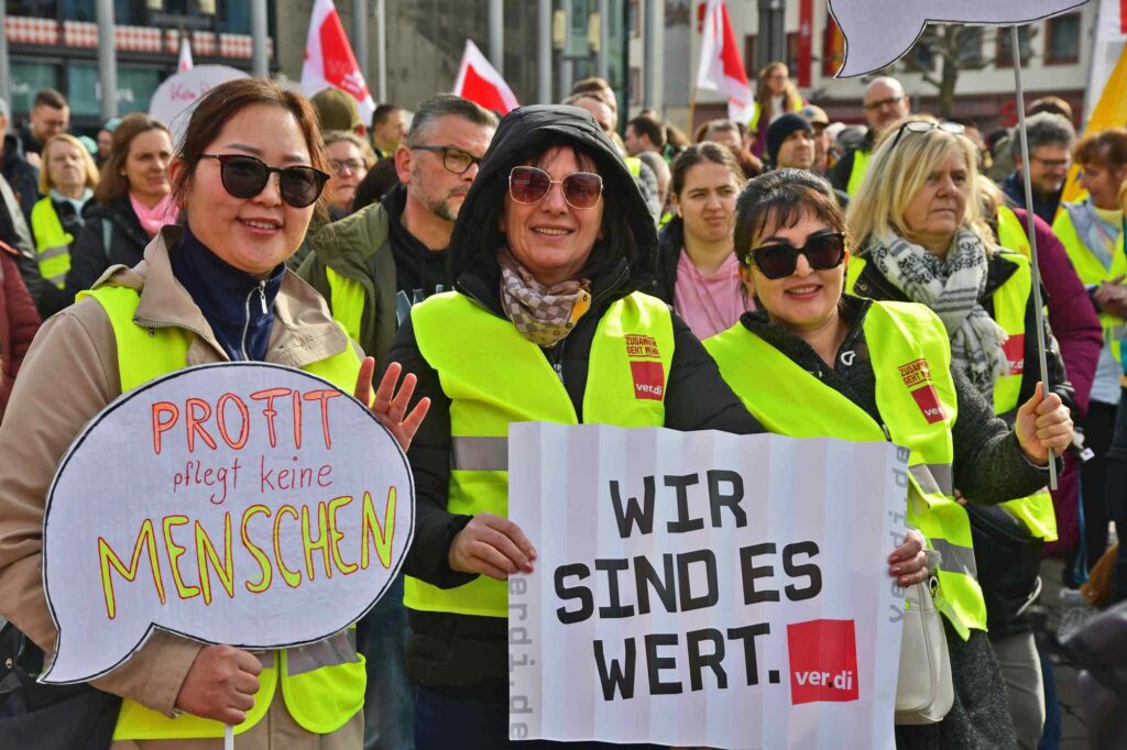 Gut gelaunt und fest entschlossen
