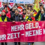 Tarifverhandlungen für den Öffentlichen Dienst, Warnstreik am 12.02.2025 in Frankfurt am Main