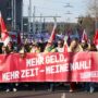 Demozug durch die Stadt
