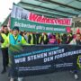 Tarifverhandlungen für den Öffentlichen Dienst und für die Luftsicherheitskräfte, Warnstreik am 10.03.2025 am Flughafen Frankfurt