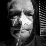 Angst in einem Krankenhaus