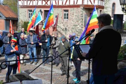 Kundgebung auf dem Freien Platz
