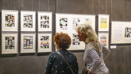 In der Ausstellung