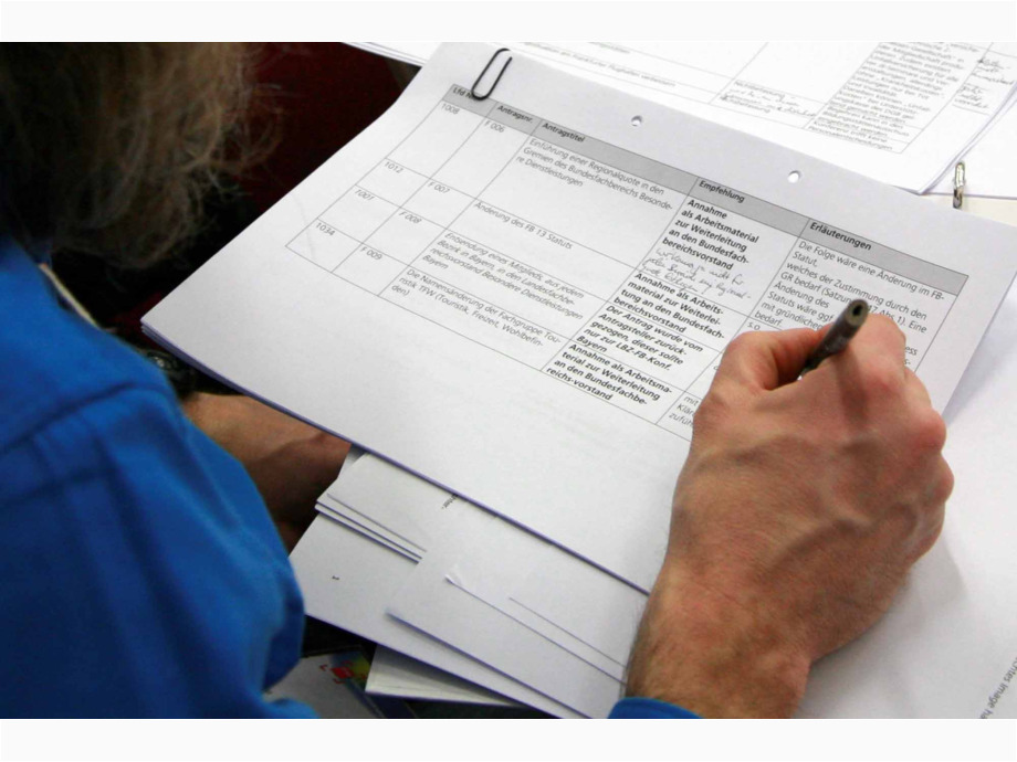 Regieplan: Beispiel Tagungsleitung Regieplan: Beispiel Tagungsleitung