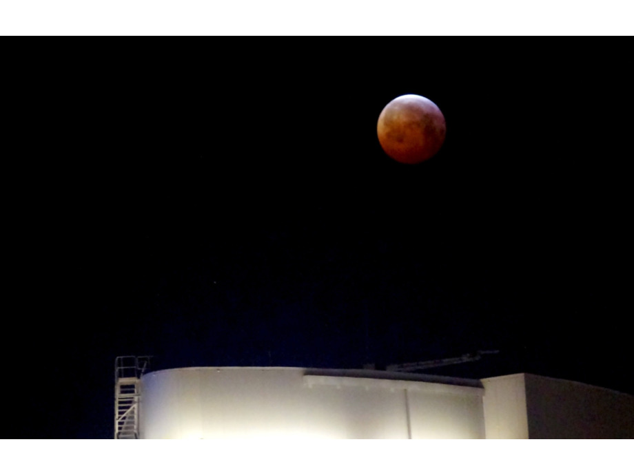 Blutmond über Frankfurt
