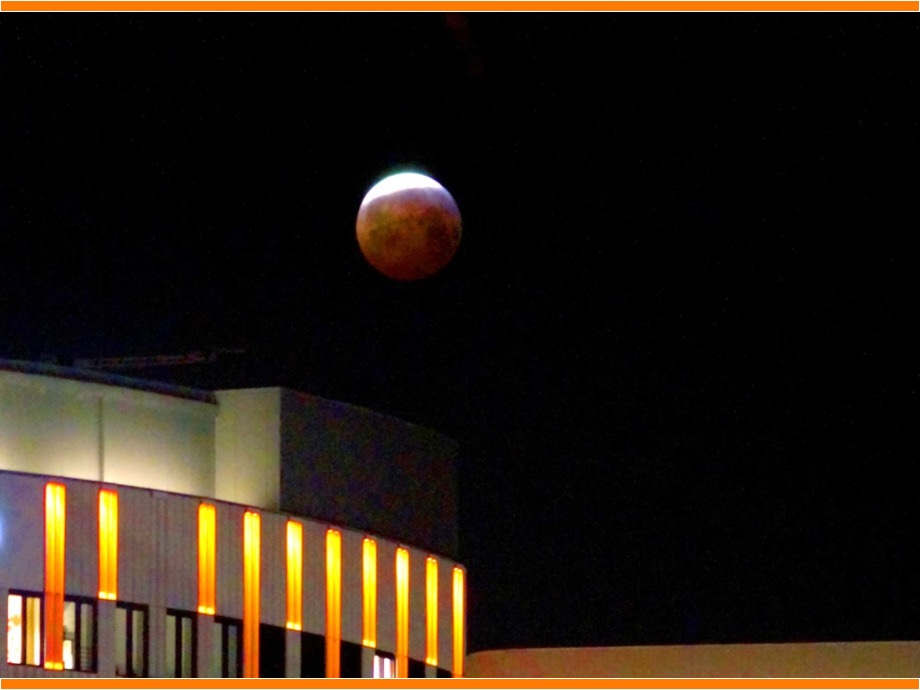 Blutmond über Frankfurt