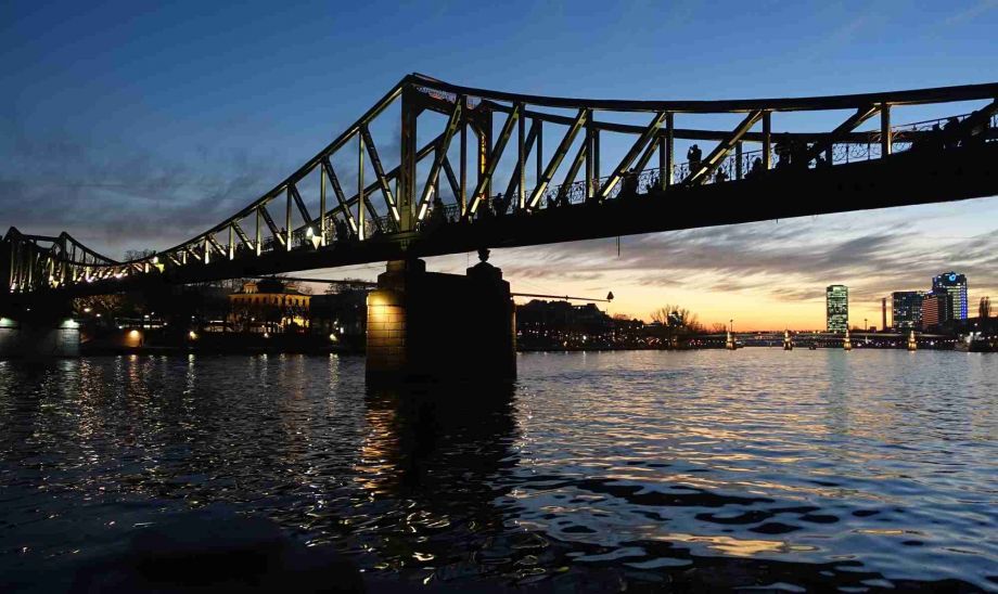 Eiserner Steg Frankfurt Eiserner Steg in Frankfurt