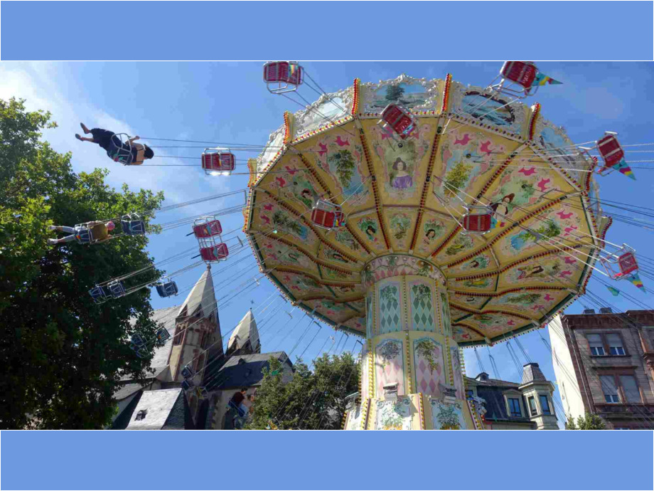 Karusell auf dem Mainuferfest Mainuferfest Frankfurt
