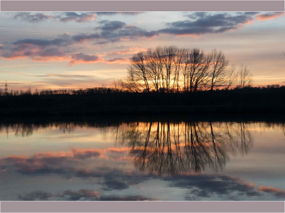 Abend am Main