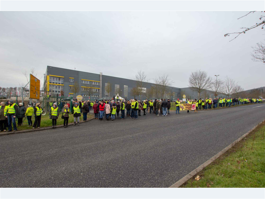 2019-02-05 Streik bei Amazon Bad Hersfeld