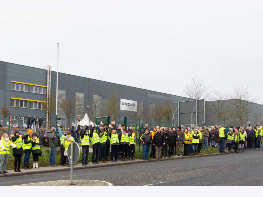 2019-02-05 Streik bei Amazon Bad Hersfeld