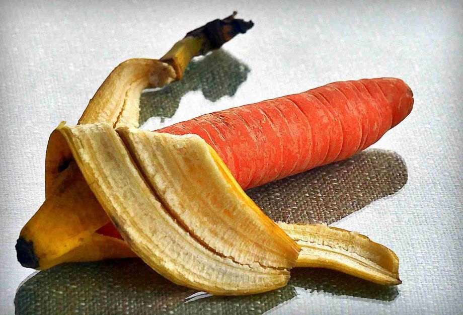 "Möhrbana mit Dame" "Möhrbana mit Dame"