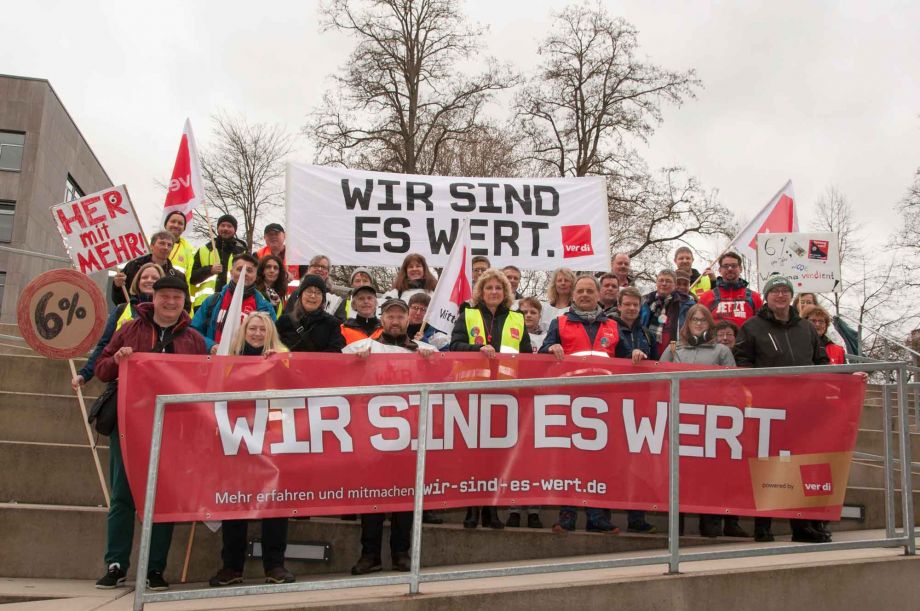 2019-03-23 Warnstreik der Beschäftigten des Landes Hessen 2019-03-23 Warnstreik der Beschäftigten des Landes Hessen