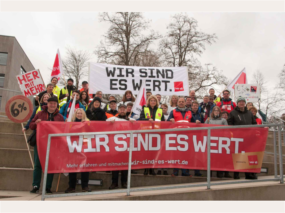 2019-03-23 Warnstreik der Beschäftigten des Landes Hessen 2019-03-23 Warnstreik der Beschäftigten des Landes Hessen