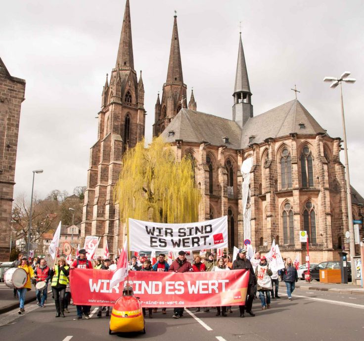 2019-03-23 Warnstreik der Beschäftigten des Landes Hessen 2019-03-23 Warnstreik der Beschäftigten des Landes Hessen