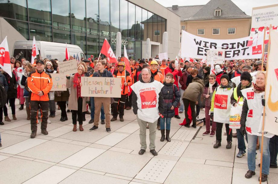 2019-03-23 Warnstreik der Beschäftigten des Landes Hessen 2019-03-23 Warnstreik der Beschäftigten des Landes Hessen