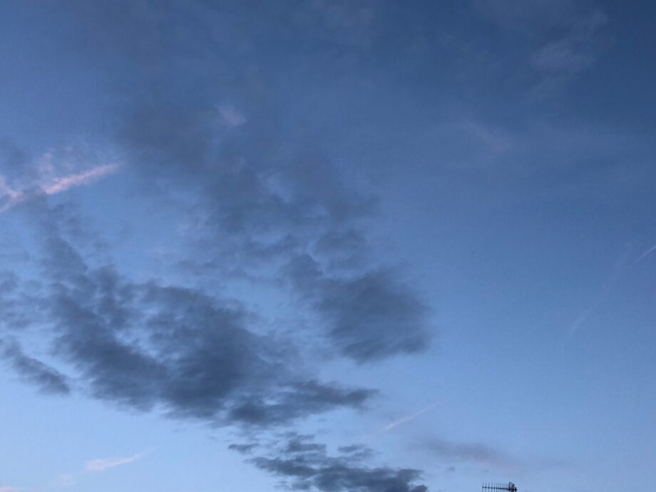 Dunkle Wolken