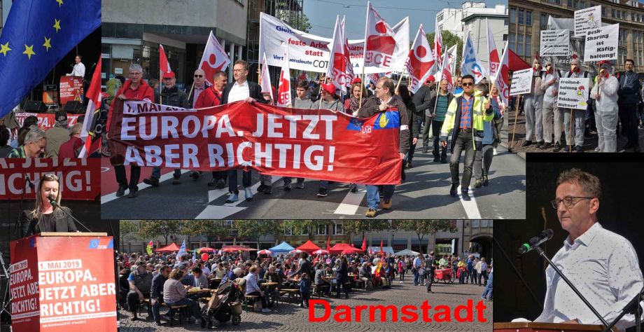 Maifeier in Darmstadt Maifeier in Darmstadt