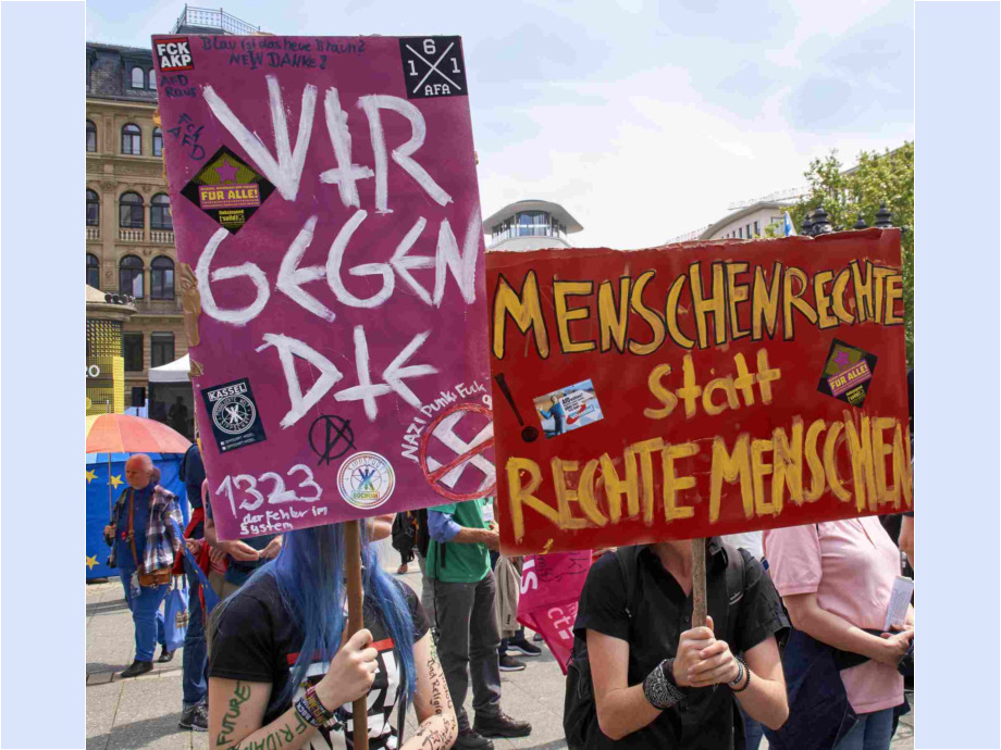 Menschenrechte statt rechte Menschen