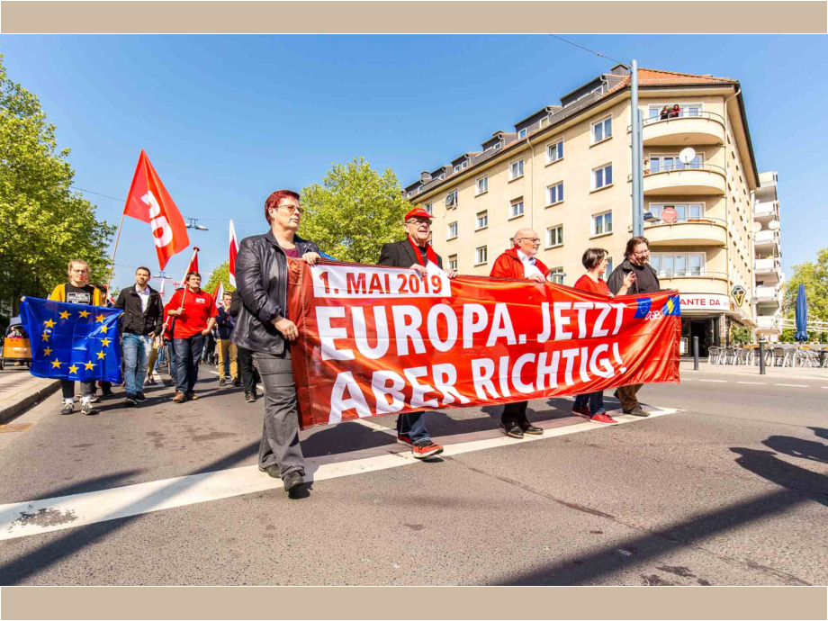 1. Mai 2019 in Offenbach am Main Maikundgebung 2019 in Offenbach am Main