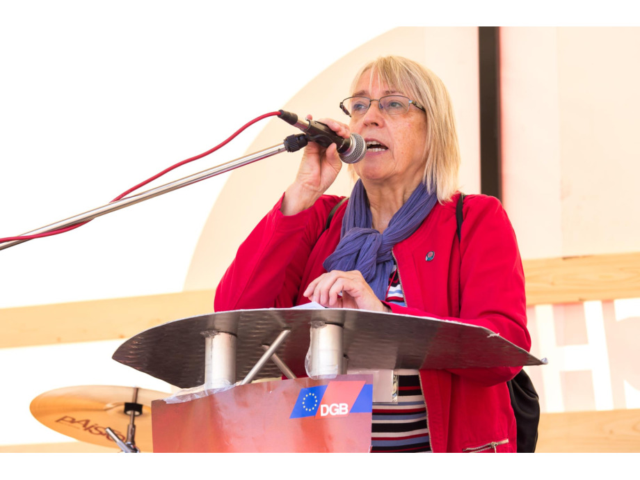 1. Mai 2019 in Offenbach am Main Maikundgebung 2019 in Offenbach am Main
