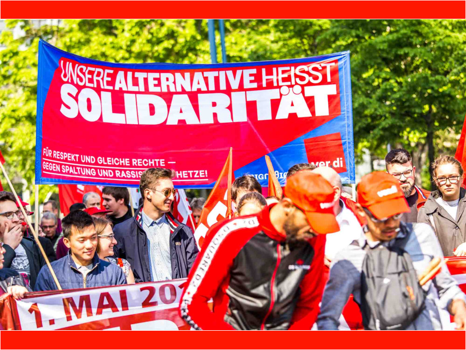 1. Mai 2019 in Offenbach am Main Maikundgebung 2019 in Offenbach am Main