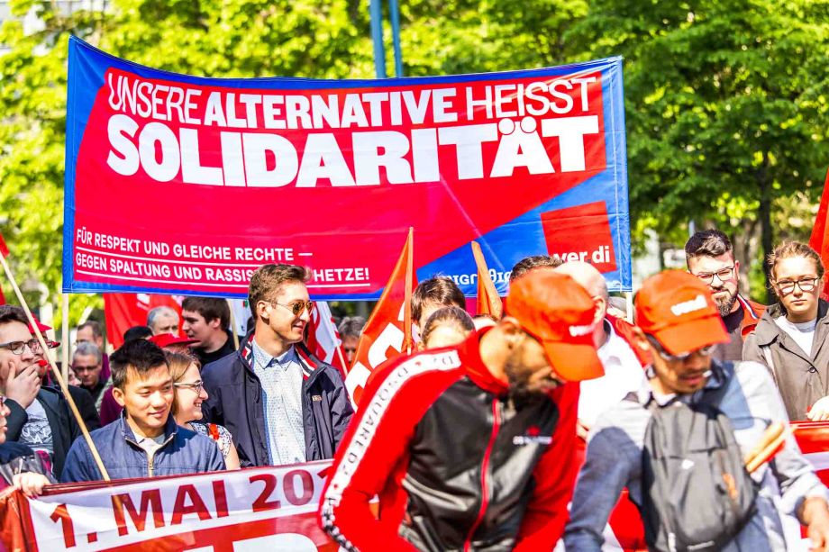 1. Mai 2019 in Offenbach am Main Maikundgebung 2019 in Offenbach am Main