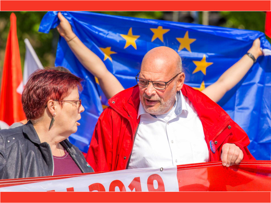 1. Mai 2019 in Offenbach am Main Maikundgebung 2019 in Offenbach am Main