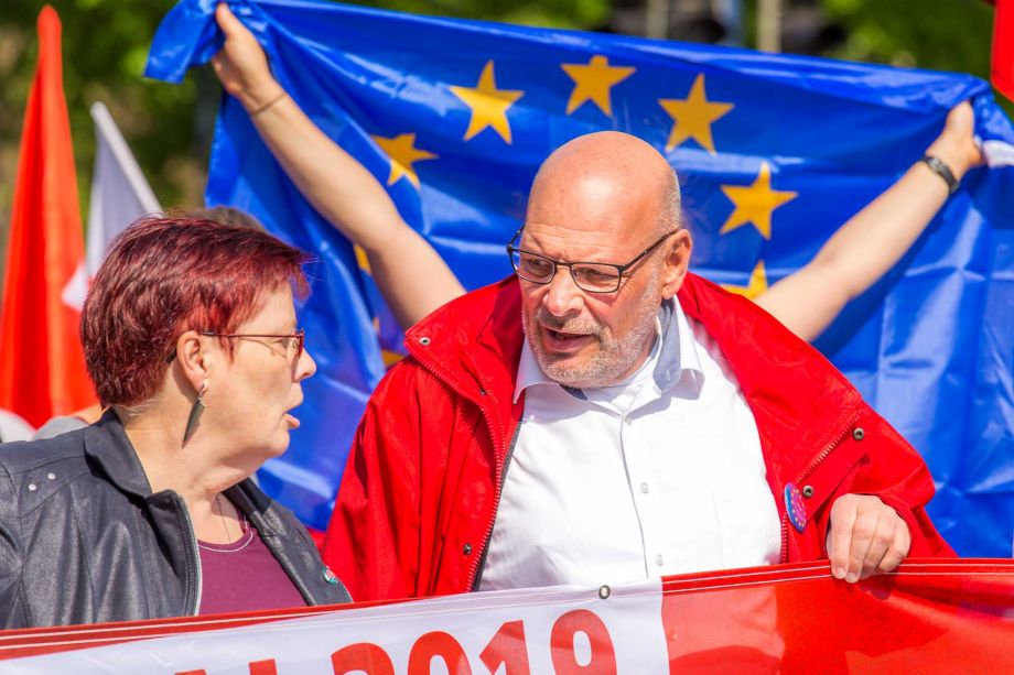 1. Mai 2019 in Offenbach am Main Maikundgebung 2019 in Offenbach am Main
