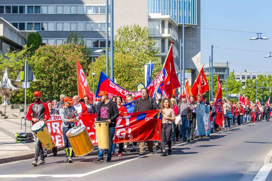 1. Mai 2019 in Offenbach am Main Maikundgebung 2019 in Offenbach am Main