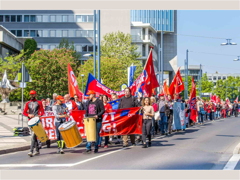 1. Mai 2019 in Offenbach am Main Maikundgebung 2019 in Offenbach am Main