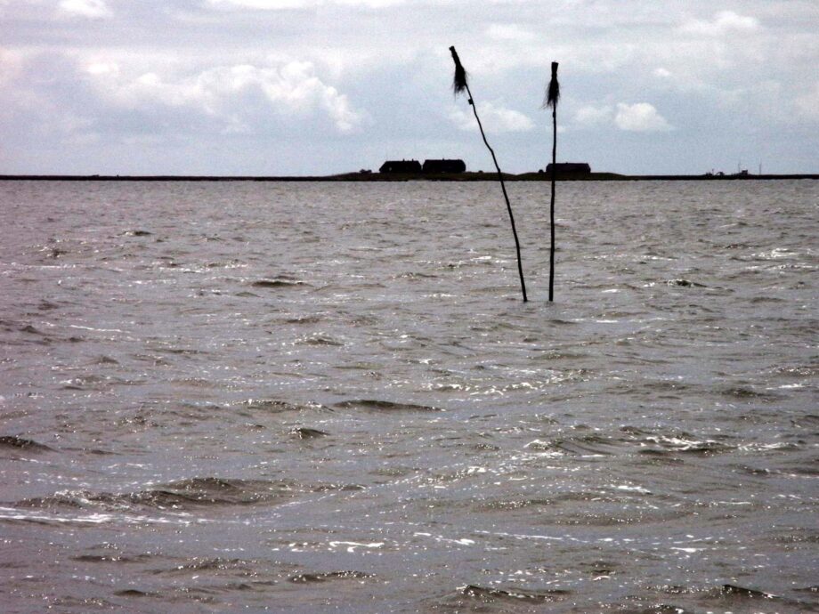 Hallig Oland mit “Pricken”