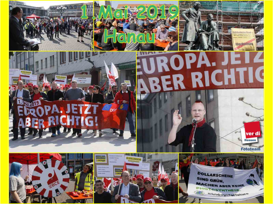 1. Mai in Hanau 1. Mai in Hanau