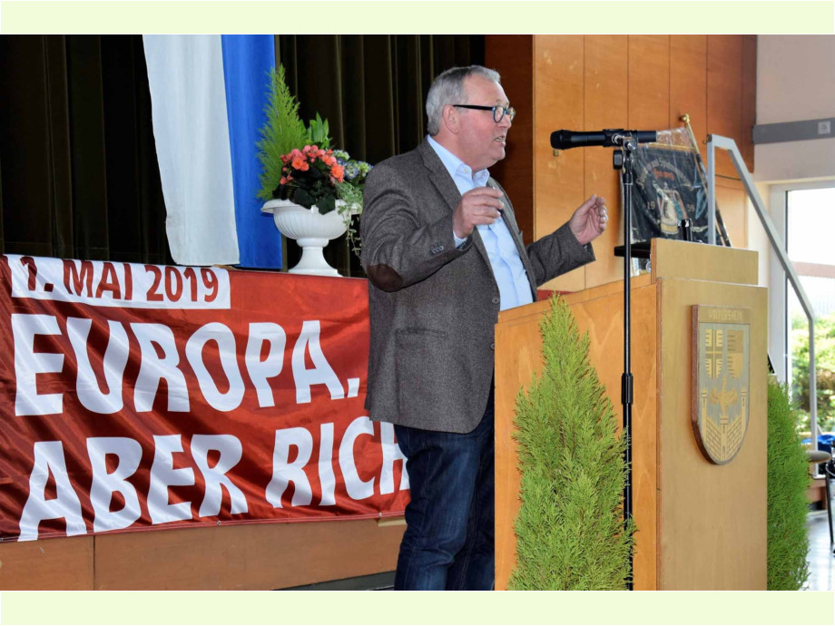 Maifeier in Wölfersheim Maifeier in Wölfersheim