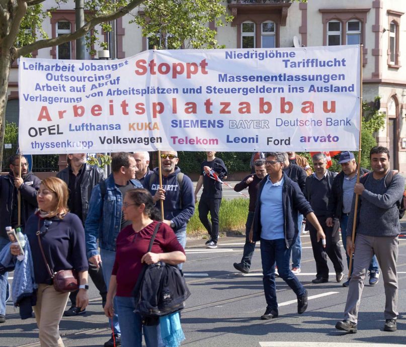 Maifeier in Frankfurt Maifeier in Frankfurt