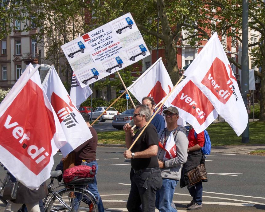 Maifeier in Frankfurt Maifeier in Frankfurt