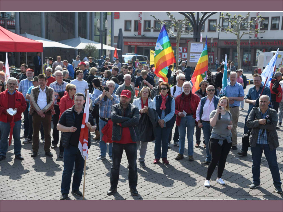 Maifeier in Hanau Maifeier in Hanau