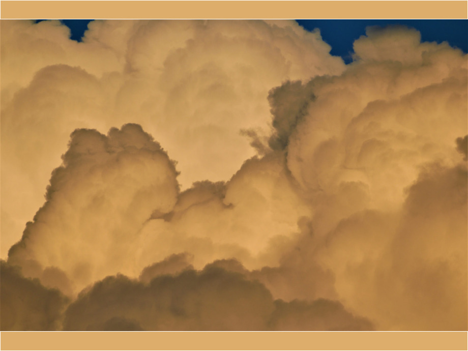 Imposante Wolkengebilde